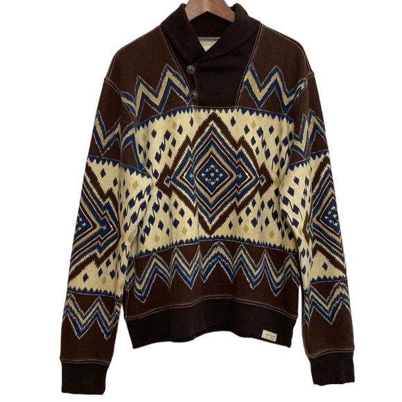 Denim & Supply Ralph Lauren Other - Men's Brown Patterned Shirt